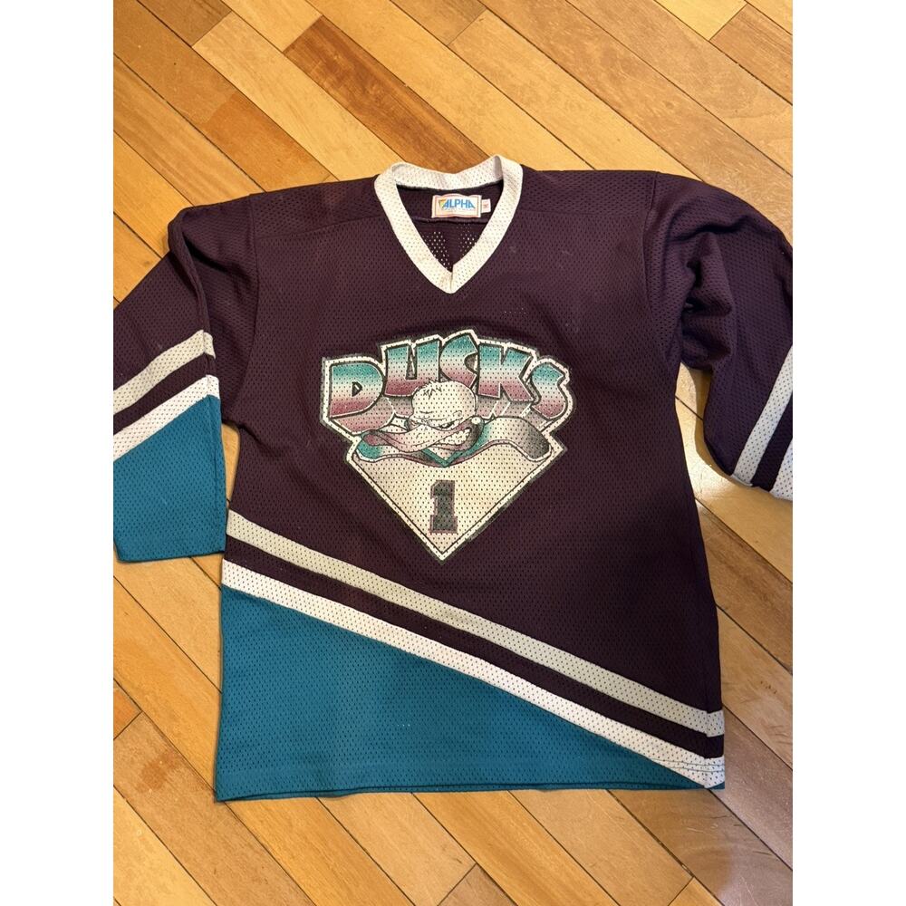 Fanmade Mighty Ducks Hockey Jersey Mckaig #33